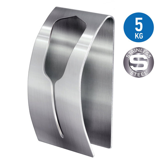 Handtuchhalter, Geschirrtuchhalter, Ohne Bohren, Handtuchklemme Selbstklebende Wandhaken, Klebehaken, Tatkraft Ida, 2