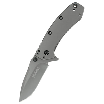 Klappmesser, EDC Messer, Stahl 8Cr13MoV mit Titan Carbo-Nitride Coating, Frame Lock, Hinderer-Design