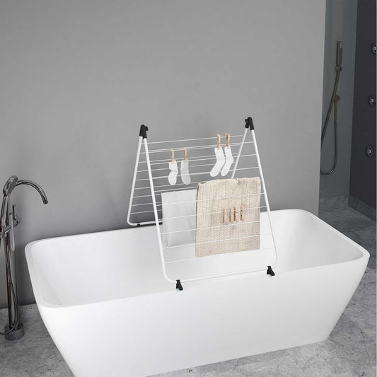 Wäscheständer, Wäscheständer Klappbar, für Dusche, Badewanne Wäschetrockner, Colombo Simple, 1
