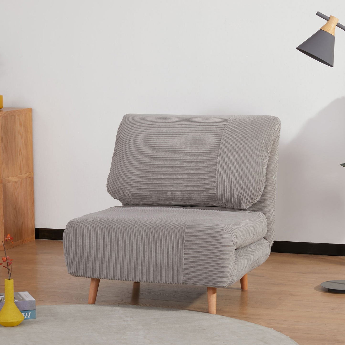 Schlafsofa, Schlafsessel, Verstellbar Klappmatratze Gästebett Klappbett, HOMCOM, 9