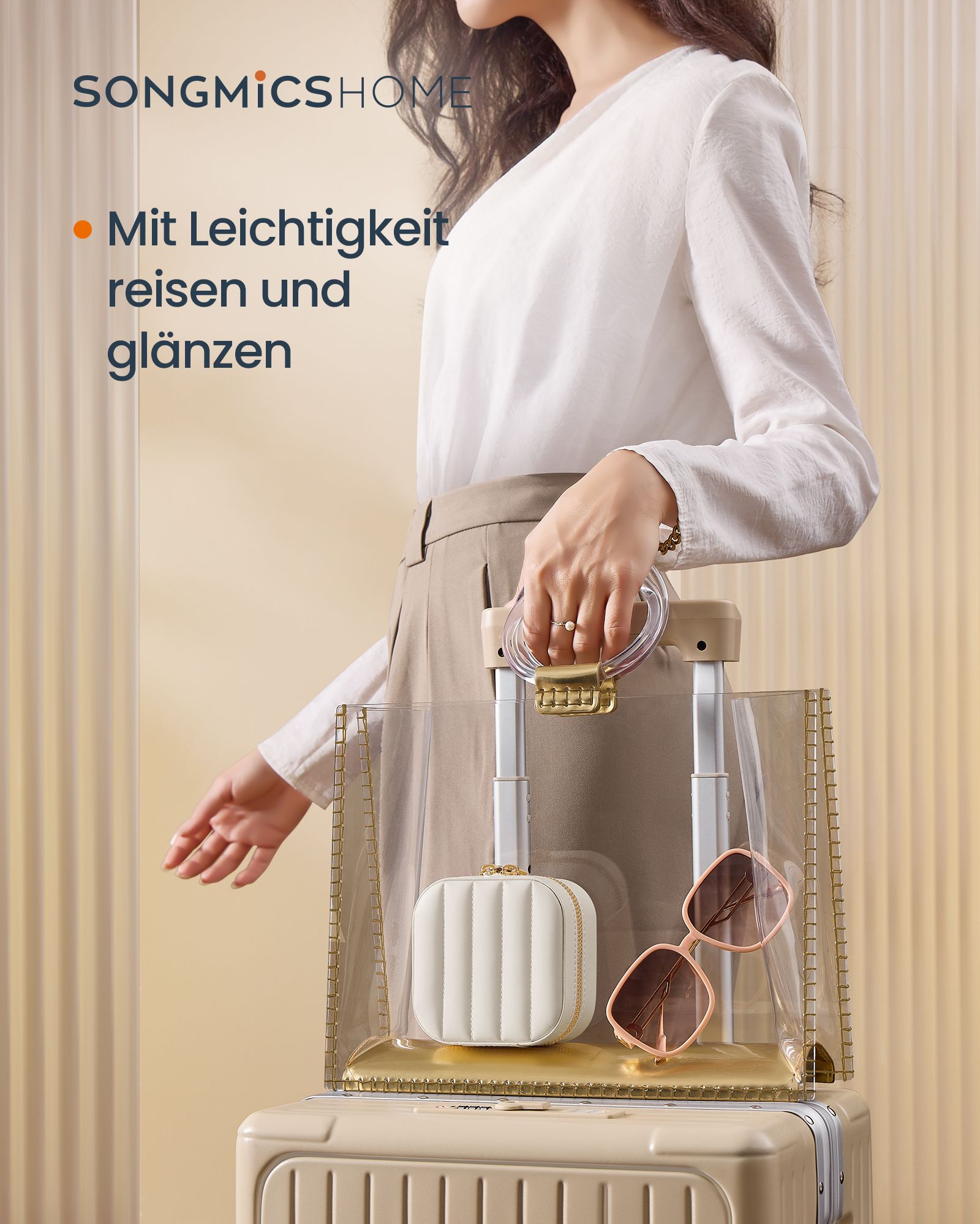 Schmuckkästchen, Schmuckbox, Schmuck organizer, SONGMICS, 3