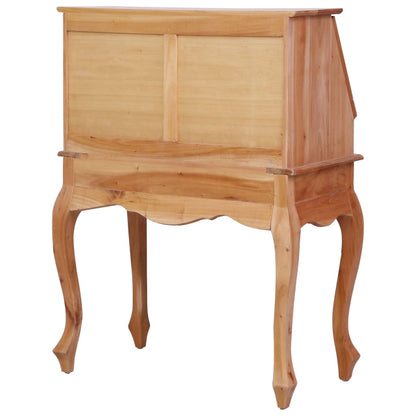 Sekretär, Kleiner Schreibtisch, Kleiner Sekretär, Holz, Massivholz Mahagoni, vidaXL , 7