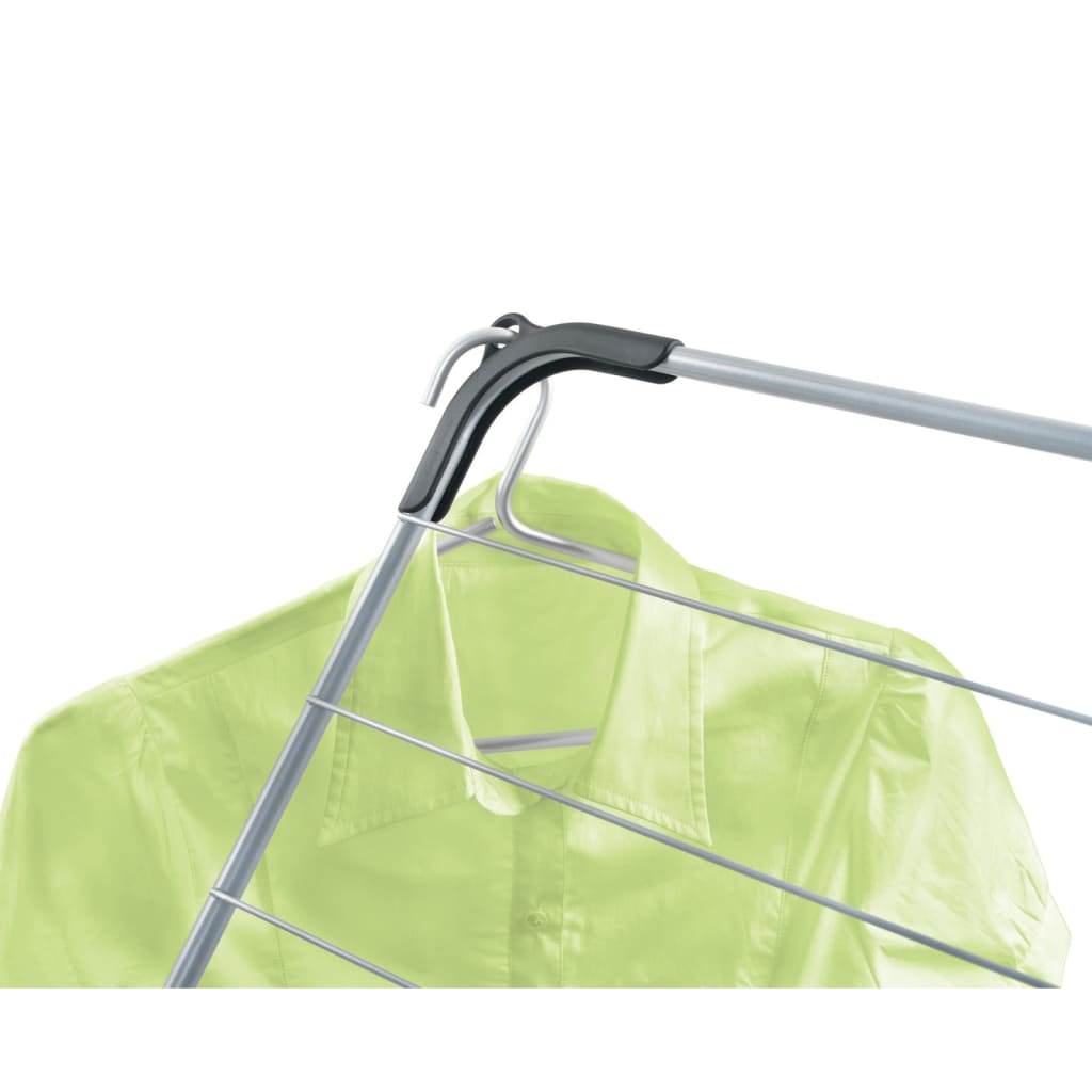 Turmwäscheständer, Trockenlänge 9,5m, Turmwäschetrockner, mit 3 Etagen, Wäscheständer Hoch, Metaltex Tec Concerto Slim, 4