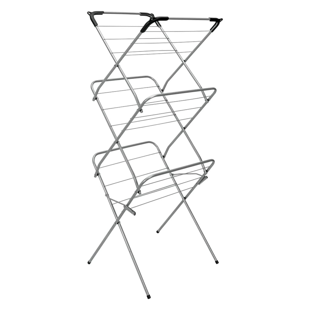 Turmwäscheständer, Wäscheständer Turm, Klappbar, Wäscheständer Hoch, Wäscheständer Platzsparend, Metaltex Tec Concerto, 3