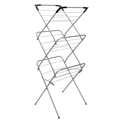 Turmwäscheständer, Wäscheständer Turm, Klappbar, Wäscheständer Hoch, Wäscheständer Platzsparend, Metaltex Tec Concerto, 3