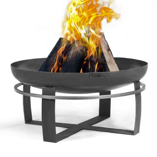 Feuerschale, Feuerschale Garten, Feuerschale 70cm, Höhe: 36cm, aus Stahl, Cook King Viking, 2