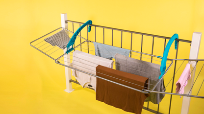 Wäscheständer Platzsparend, Wäscheständer Balkon, Flügelwäschetrockner, Colombo BALCONY 18, 4