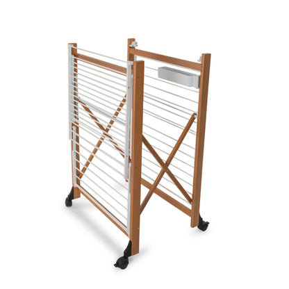 Wäscheständer, Wäscheständer Holz, Klappbar, mit Rollen, Trockengestell, ARIT ALIANTE, 6