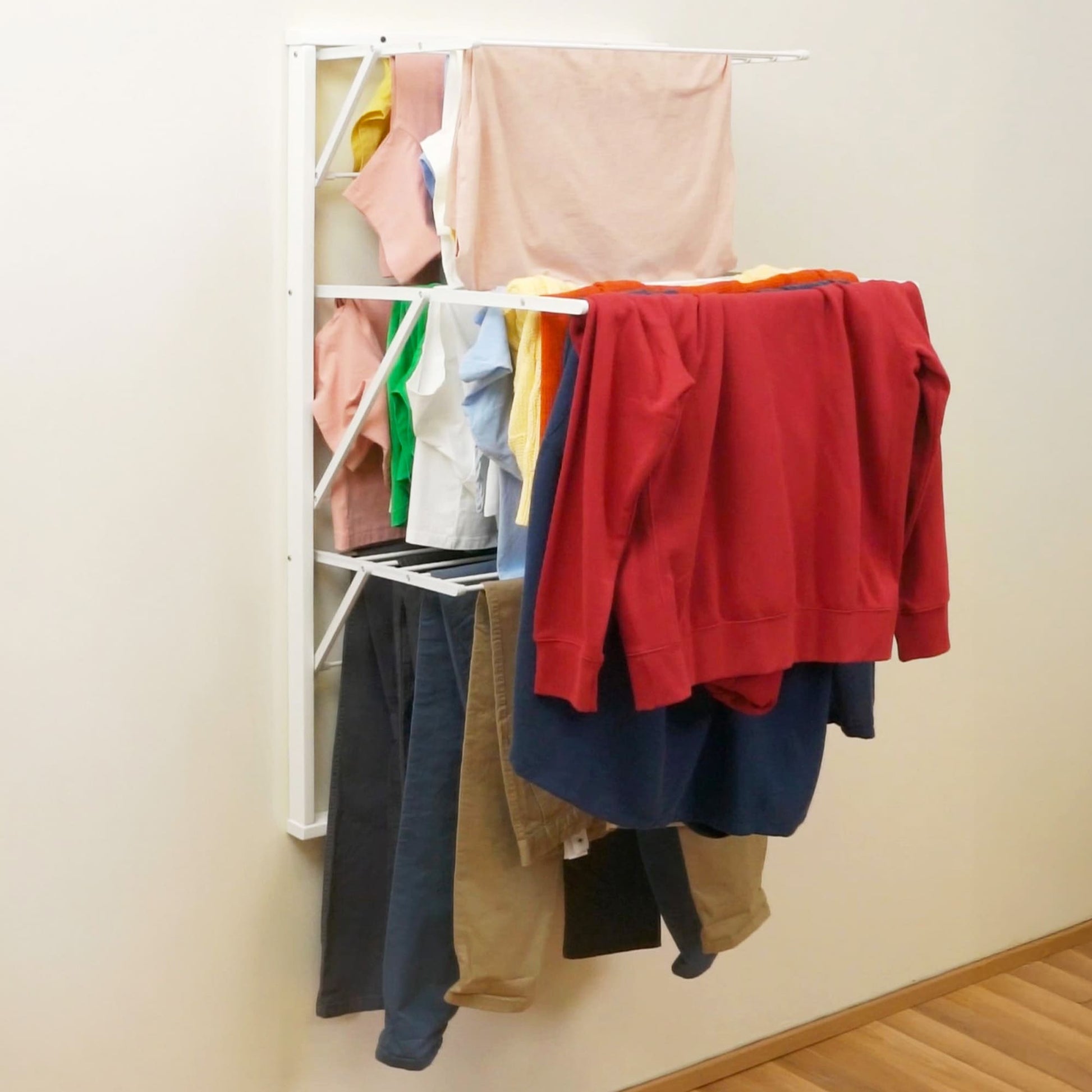Wäscheständer, Wäscheständer wand, Wandwäschetrockner, Trockengestell für die Wand, ARIT Karim, s