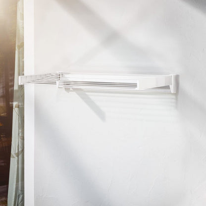 Wandwäschetrockner,  Wäscheständer ausziehbar, Wäscheständer wand, Wäscheständer platzsparend, Leifheit Telegant Plus 100, 6