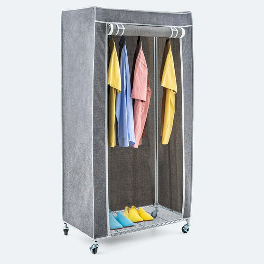 Stoffschrank, Stoffkleiderschrank, Faltschrank, Kleiderschrank Stoff, Stoff Kleiderschrank, Faltkleiderschrank, n3