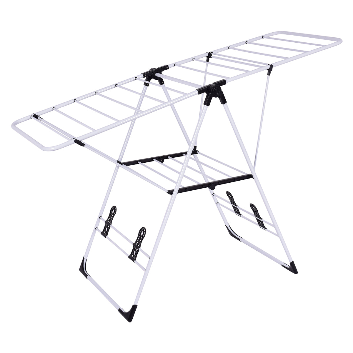 Wäscheständer, Wäschetrockner, Wäscheständer Platzsparend, Flügelwäschetrockner, Wäscheständer Klappbar, Costway, 2