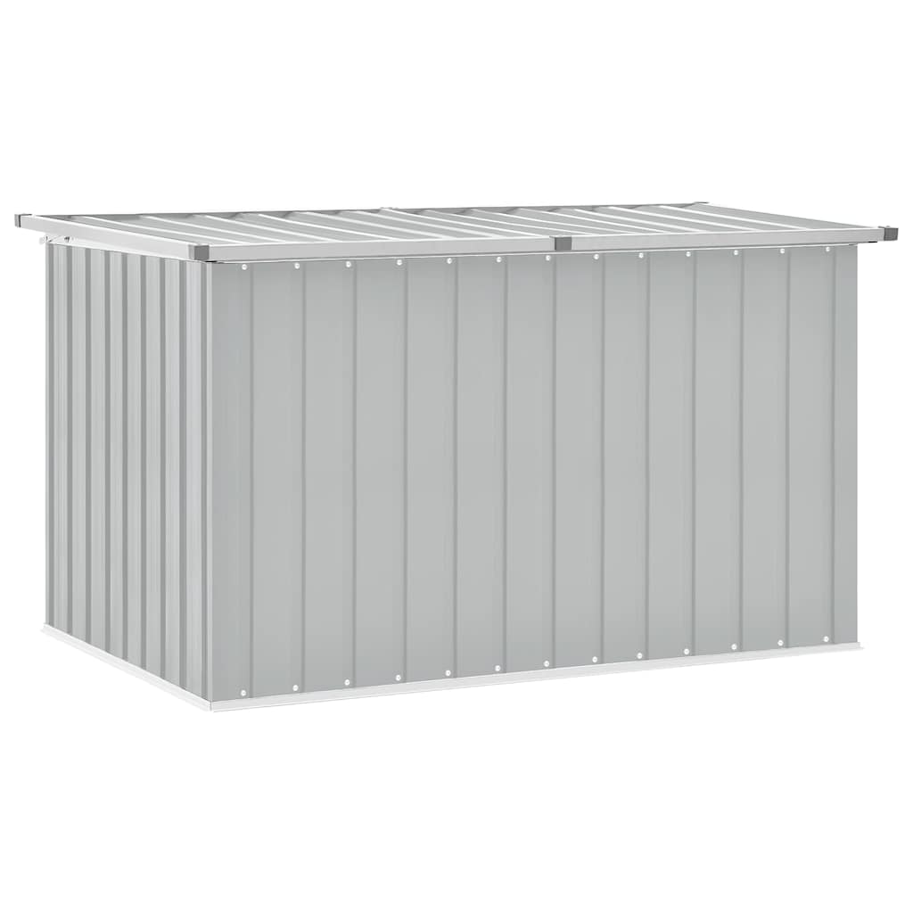 Gartenbox Metall, Gartenbox xxl, 149x99x93 cm, Aufbewahrungsbox garten, Werkzeugkasten, Verzinktem Stahl, Grau, vidaXL, 1