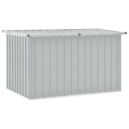 Gartenbox Metall, Gartenbox xxl, 149x99x93 cm, Aufbewahrungsbox garten, Werkzeugkasten, Verzinktem Stahl, Grau, vidaXL, 1
