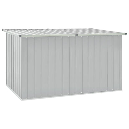"Gartenbox Metall, Gartenbox xxl, 171x99x93 cm, Aufbewahrungsbox garten, Werkzeugkasten, Verzinktem Stahl, Grau, vidaXL, 1