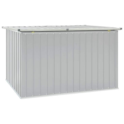 Gartenbox Metall, Gartenbox xxl, 171x99x93 cm, Aufbewahrungsbox garten, Werkzeugkasten, Verzinktem Stahl, Grau, vidaXL, 5