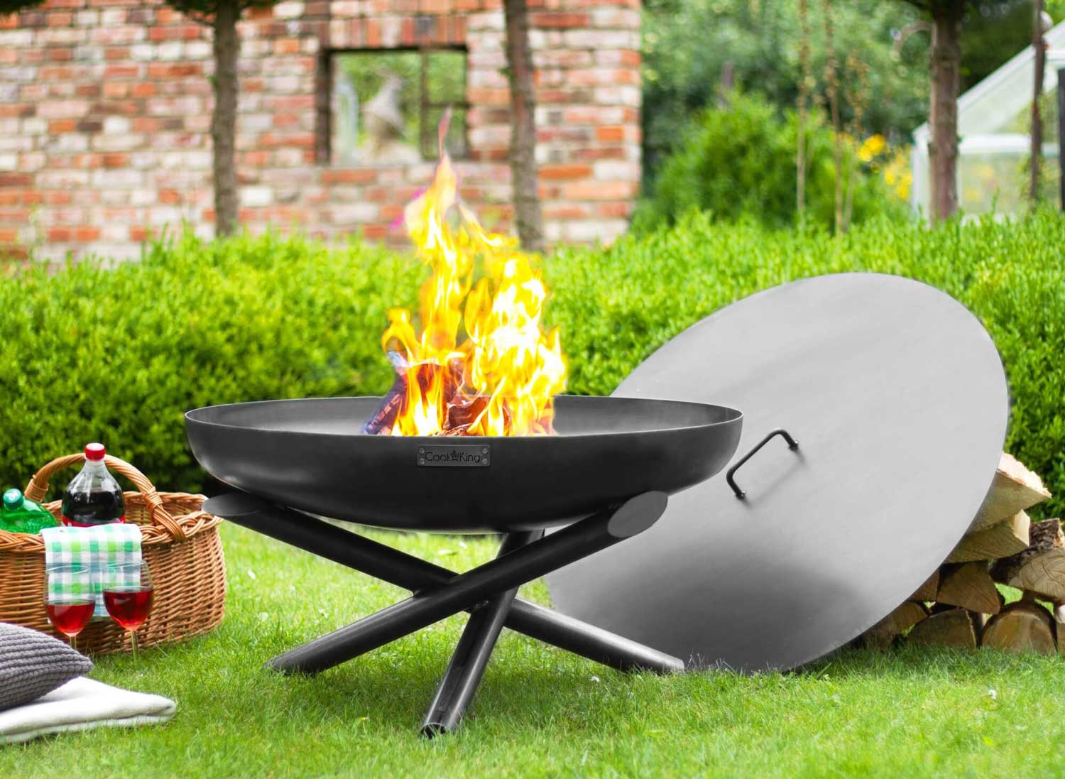 Feuerschale INDIANA Dia. 80cm, Cook King, 3