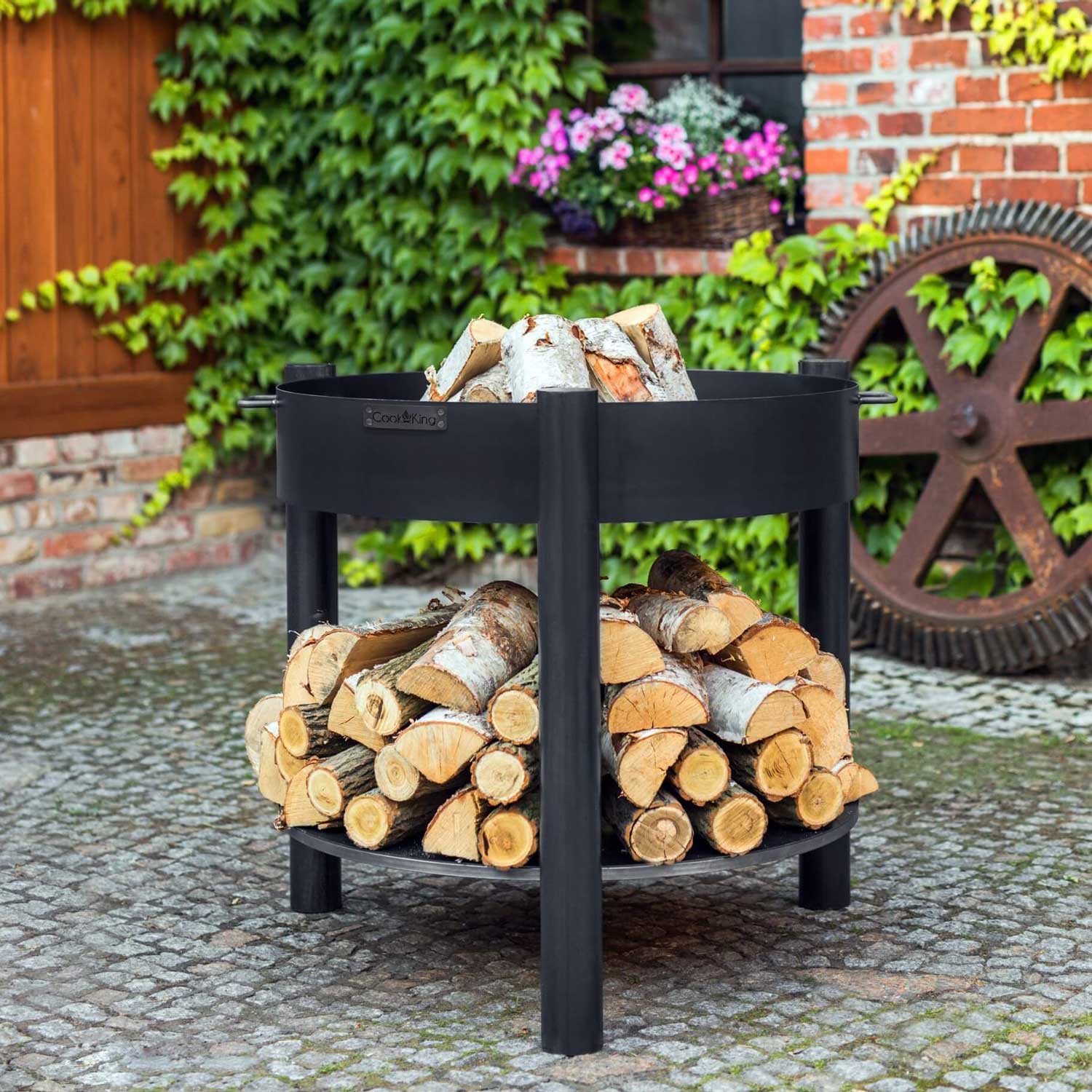 Feuerschale hoch MONTANA - Dia. 80cm, 6
