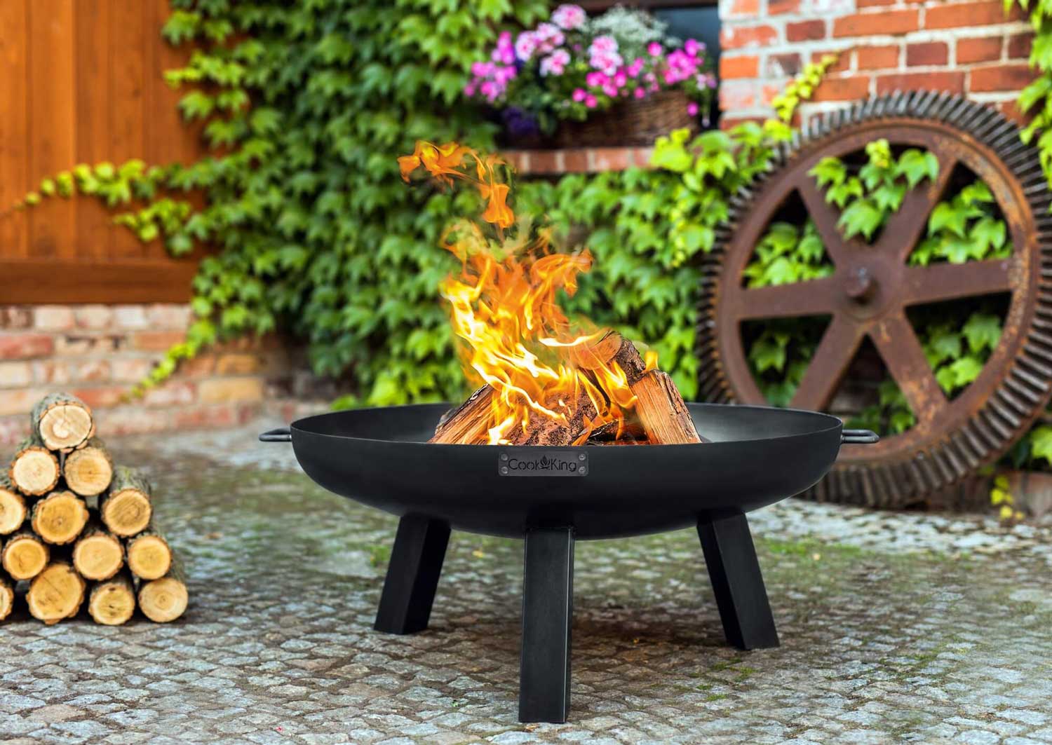 Feuerschale, Feuerschale Groß, Feuerschale Hoch, Große Feuerschale, Feuerschale Garten Groß, 3