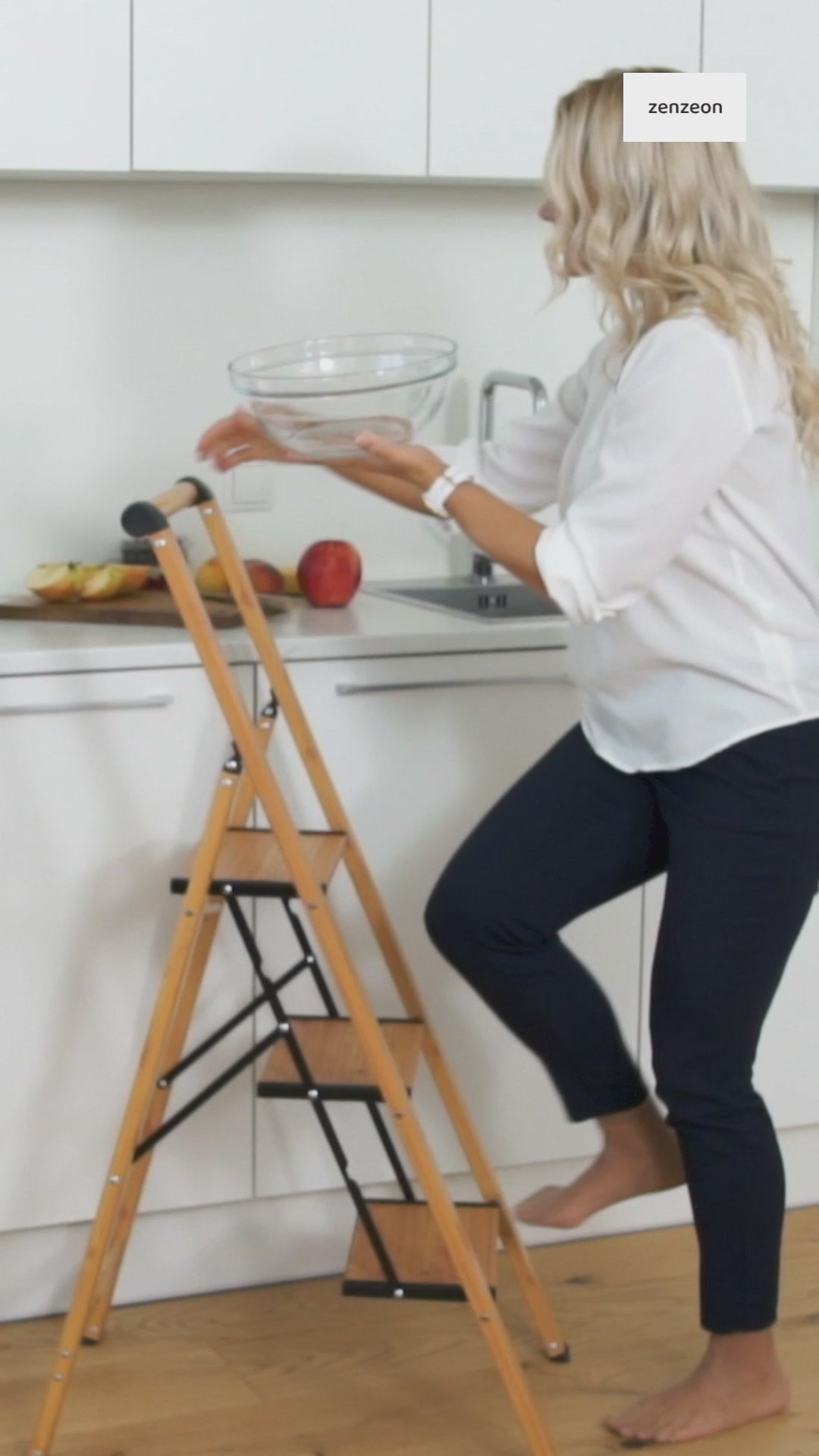 Trittleiter 3 stufen, Trittleiter klappbar, Tatkraft Up, trittleiter kaufen