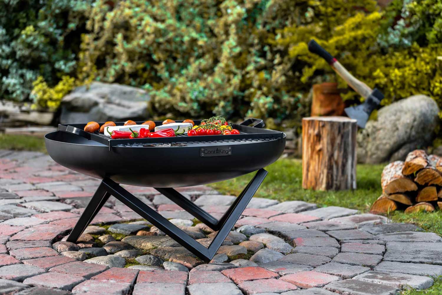 Feuerschale SANTIAGO Dia. 60cm, 70cm, 80cm, 100cm, Cook King, 3