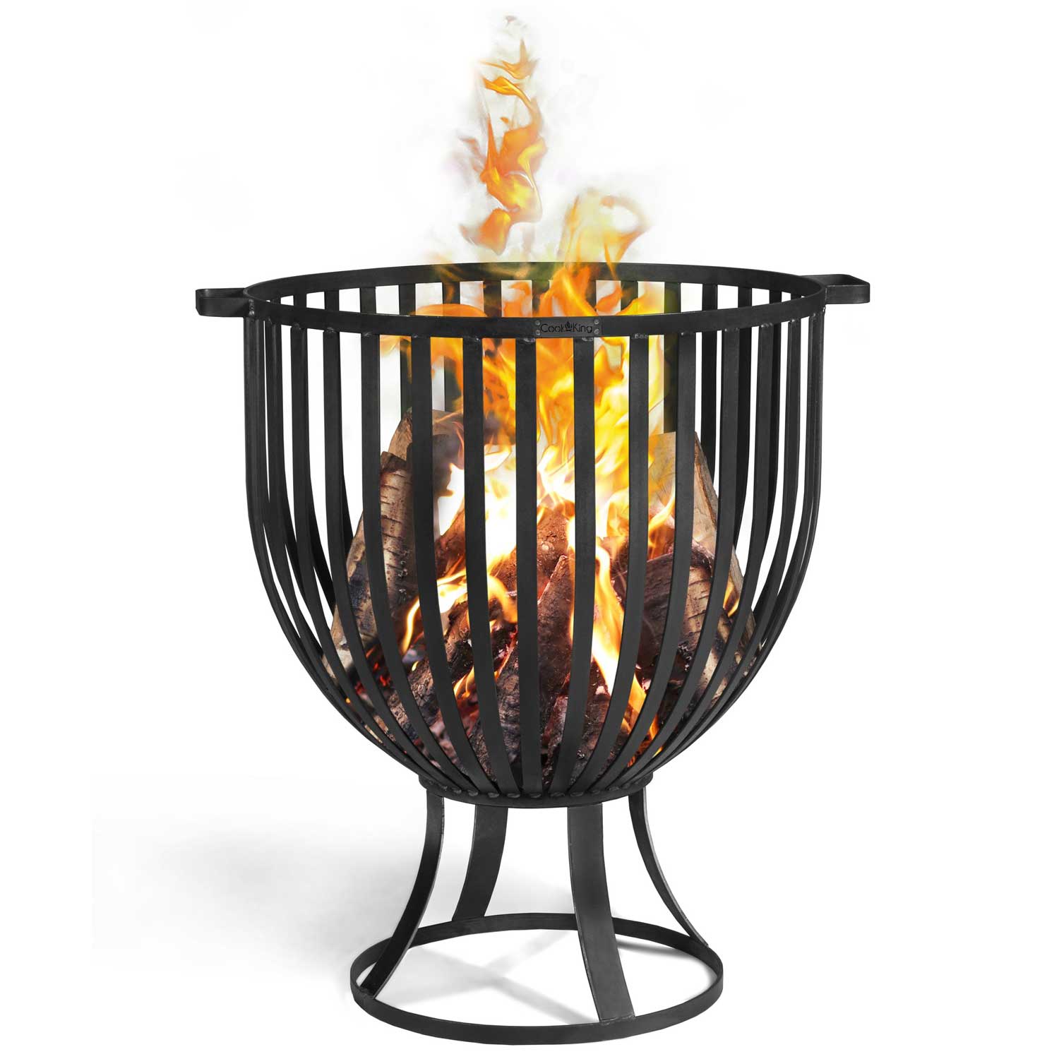 Feuerkorb „KATAR“, Feuerkörbe, Terrassenofen, Grill-Feuerkorb, Feuerschale, Handgemachte Qualität