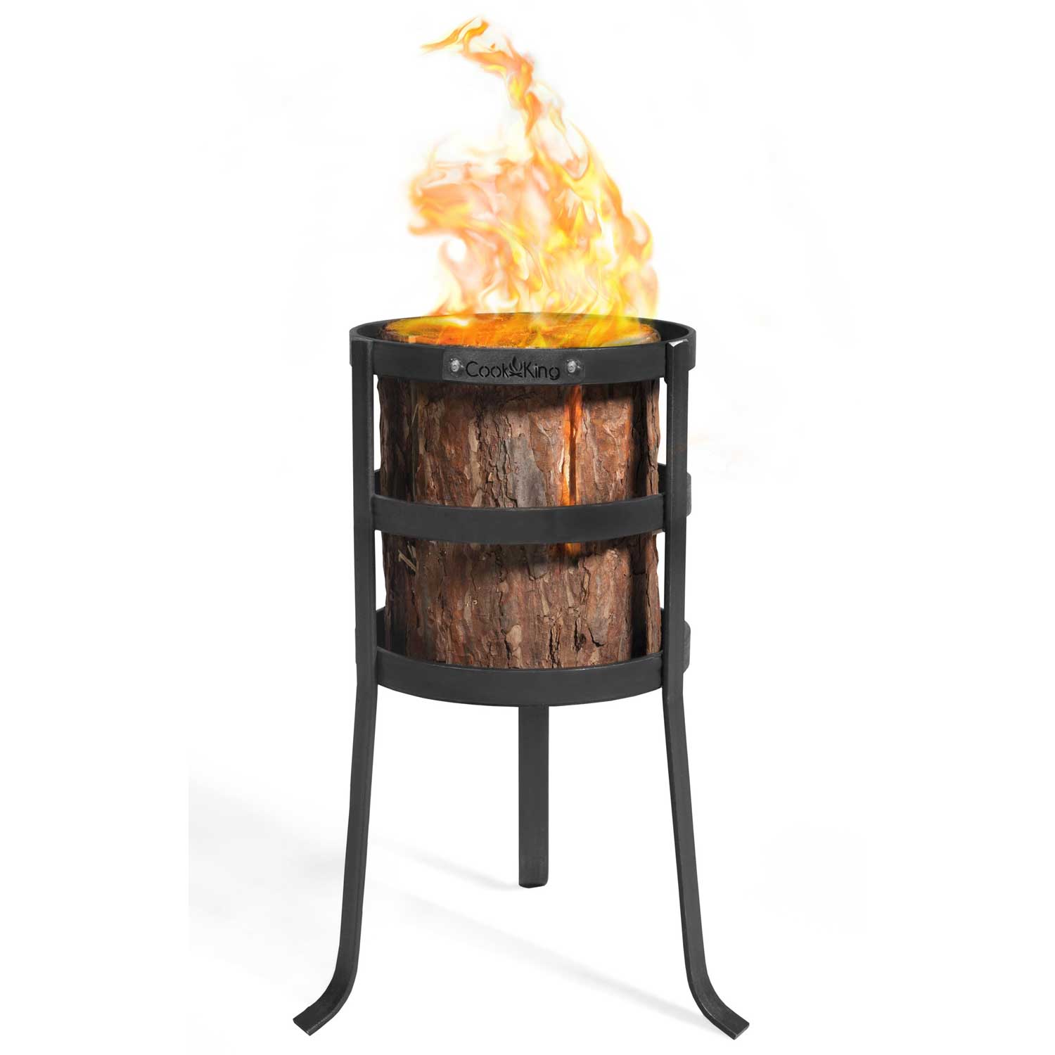 Feuerkorb für Schwedenfeuer „MALMO“, Feuerkörbe, Terrassenofen, Grill-Feuerkorb, Feuerschale, Handgemachte Qualität
