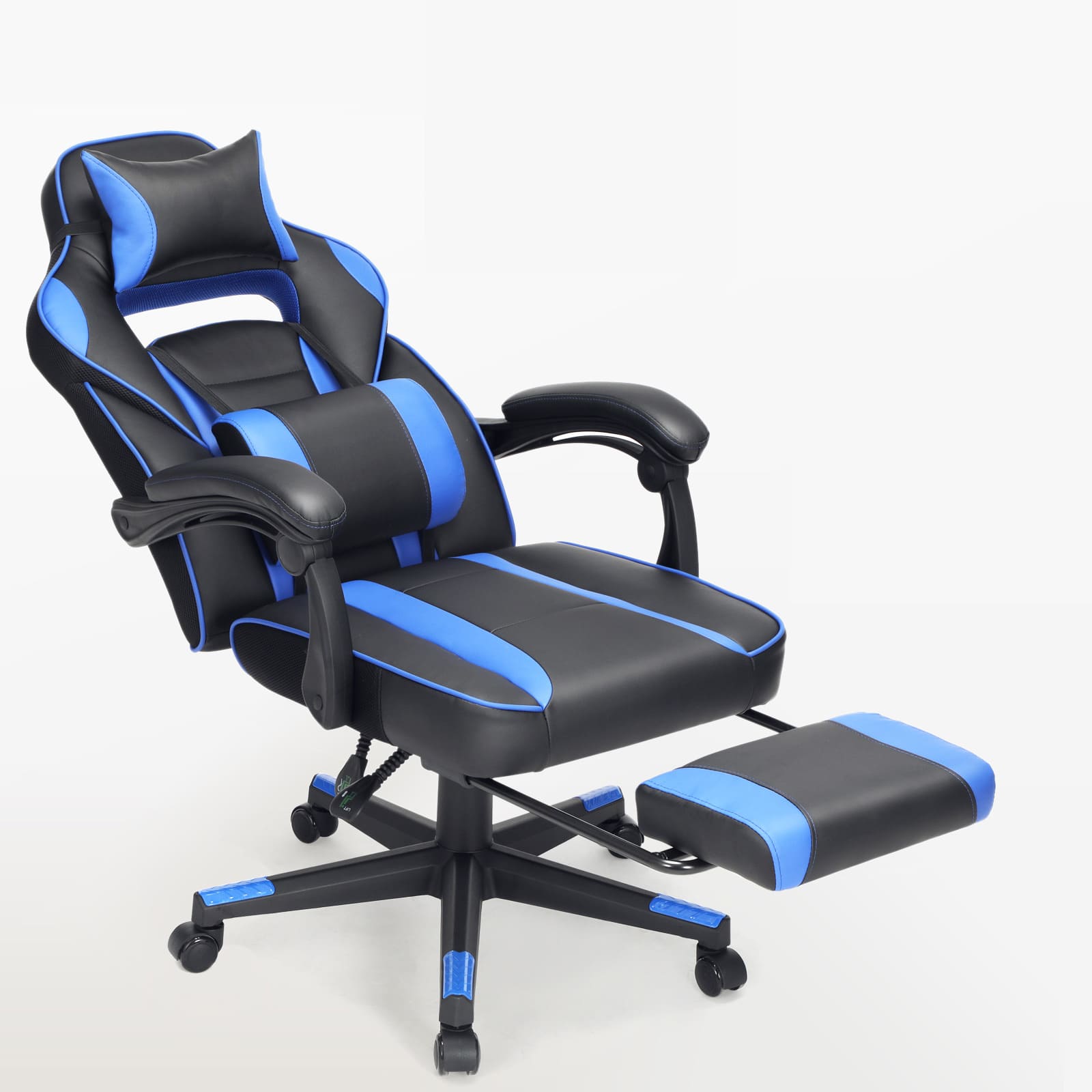 Gaming stuhl, home office stuhl,  gaming stühle, Schwarz Blau - SONGMICS 3 