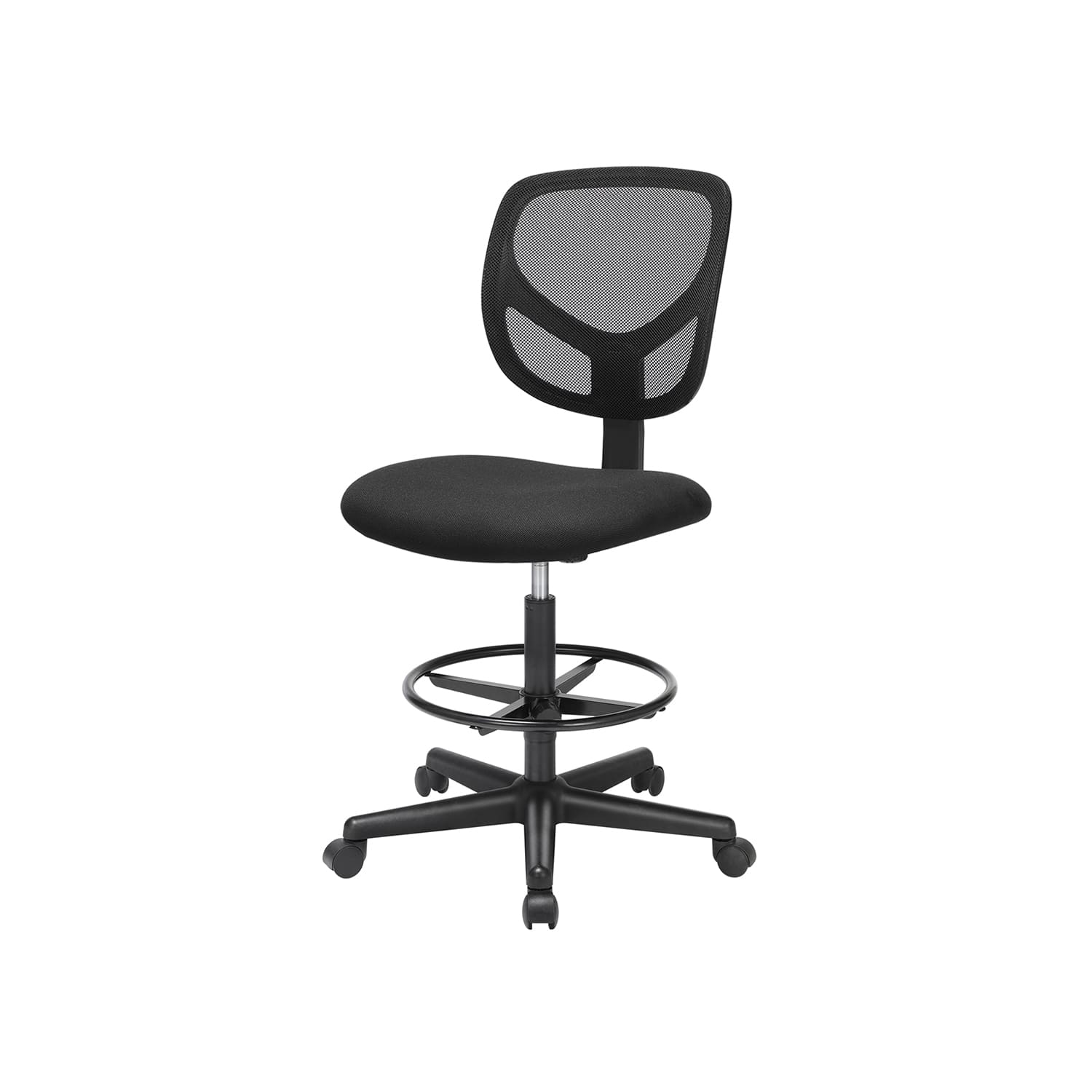  Bürostuhl, Ergonomischer Arbeitshocker, Sitzhöhe 51,5-71,5 cm